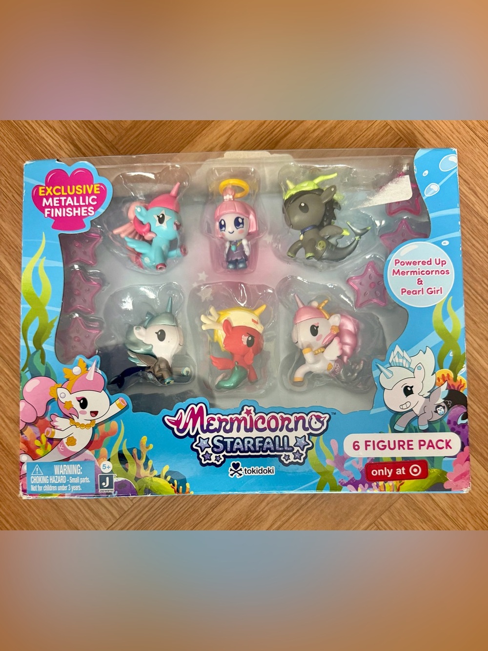 tokidoki Mermicornio Starfall 6-Piece Toy Figure Set - Multicolor